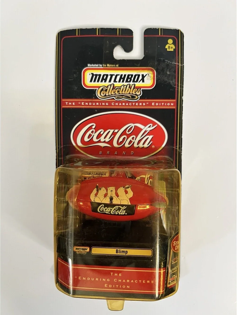 Vintage 1999 Matchbox Collectibles The Enduring Characters Edition Blimp Red
